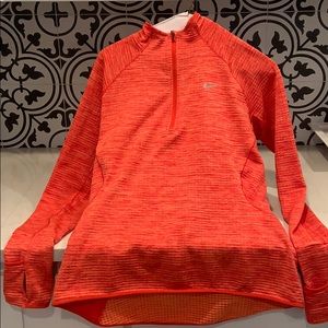 Nike Dri-fit work out 3/4 zip top